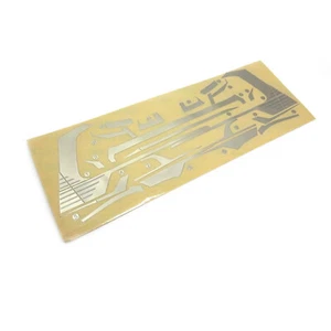 Metal Decorative Sticker Chrome DIY Decal for Tamiya VolvoFH16 750 1/14 RC Truck - Picture 1 of 11