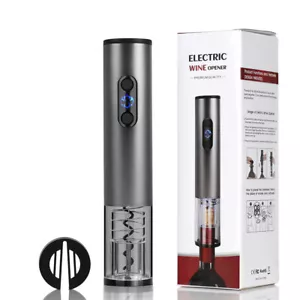 Elektrischer Automatik Korkenzieher Elektro Weinflaschenöffner Wein Ausgießer DE - Bild 1 von 12