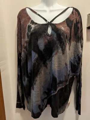 Suéter ligero Rock & Republic para mujer mediano multicolor manga larga... Foto 1 de 4