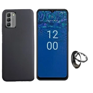 Phone Case for Nokia G310 5G , Flexible Gel Cover +Ring / Kickstand - Zdjęcie 1 z 7