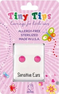 Pendientes sucesores estériles Studex Tiny Tips Novelty Neon Hot Pink - Imagen 1 de 4