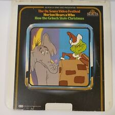 Dr. Seuss Video Festival CED-Horton słyszy kto/jak Grinch ukradł Chrystusa