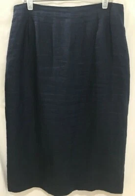 FALDA ESCENA INTERNACIONAL TALLA 16 100% LINO PURO NUEVA Foto 1 de 2