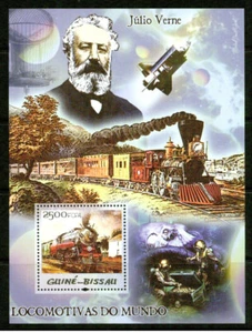 GUINEA-BISSAU   - 2005  – LOCOMOTIVES    –   VF  **  - Picture 1 of 1