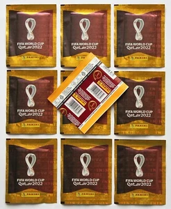Panini World Cup 2022 Qatar - 10 x Bolsa Versión Internacional para 638 Pegatinas - Imagen 1 de 2