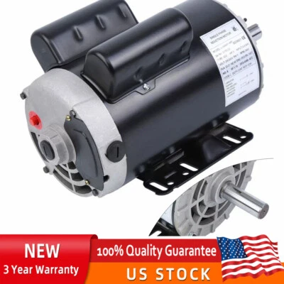 5 HP 3450 RPM Air Compressor 60 Hz Electric Motor 208-230 V Century 7/8'' Shaft - Image 1 of 4