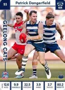 2022 GEELONG CATS AFL Premiers Card PATRICK DANGERFIELD Teamcoach - Bild 1 von 3