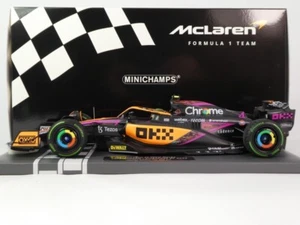Minichamps Mclaren MCL36 #4 Lando Norris Singapore GP 2022 1/18 537223504 - Foto 1 di 4