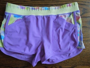 LULULEMON IVIVVA GIRLS SHORTS SZ.12 - Picture 1 of 3
