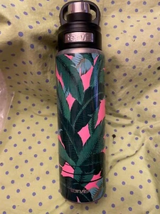 Tommy Bahama Swaying Fronds 24-oz. Tervis® Wide-Mouth Water Bottle Stainless NEW - Picture 1 of 6