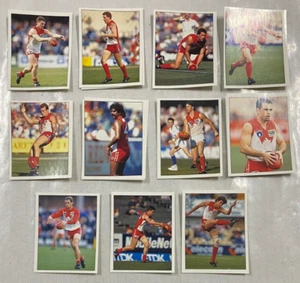 AFL Sydney Football Club SWANS 1995 Stickers BULK LOT OF 14 - Bild 1 von 2