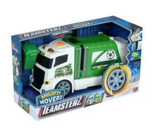 10" Garbage Truck Toy Recycling Light And Sound Vehicle Kids Children Boys Play - Picture 1 of 3