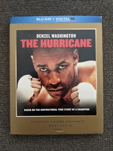 The Hurricane BLU-RAY Out of Print RARE Denzel Washington + Slipcover MINT OOP - Imagen 1 de 2