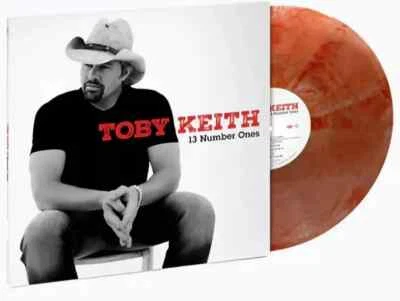 TOBY KEITH - 13 NUMBER ONES - LP - RED CLEAR MARBLE VINYL - RARE - BRAND NEW! Foto 1 de 4