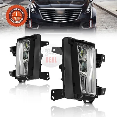 Luz antiniebla pasajero y conductor LED DRL lámpara de esquina para Cadillac XT5 2017-2020 Foto 1 de 4