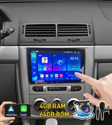 For Chevrolet Cobalt 2007-2010 Android 14 CarPlay Car Radio Stereo GPS BT 4+64GB Foto 1 de 4