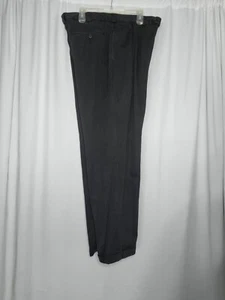 Pantalones de vestir Perry Ellis 38/32 negro carbón - Imagen 1 de 13