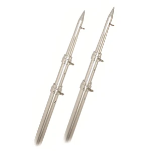 Rupp Top Gun Telescoping Outrigger Poles - Aluminum/Silver - 18' - Picture 1 of 1