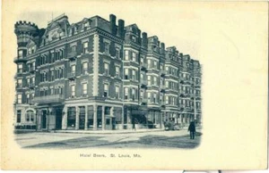 A Rare Hotel Beers St. Louis MO Unused Postcard ca. 1890's - Picture 1 of 2