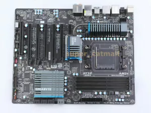 GIGABYTE GA-990FXA-UD5 socket AM3+ AMD 990FX scheda madre ATX DDR3 USB 3.0 - Foto 1 di 4