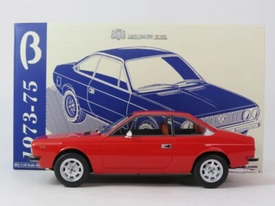 Laudoracing Lancia Beta Coupe 1.6 - 1.8 red 1973 1/18 LM188A - Immagine 1 di 4