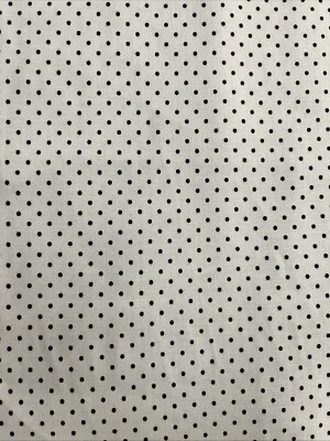 Tela de edredón Riley Blake Designs Swiss Dots patrón negro blanco C660 por comprar Foto 1 de 4