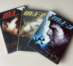 NEW SEALED - Mission Impossible 1 2 3 - Tom Cruise New And Used 2 Sealed Bundle - Picture 1 of 3