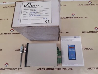 FORBES MARSHALL VIBTRANS II DIGITAL VIBRATION MONITOR AND TRANSMITTER, 110VAC - Image 1 of 4