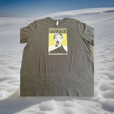 Rare Butch Vig & Shirley Manson’s Garbage w The Thermals Band Tour Shirt 3XL New - Image 1 of 4