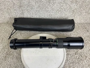 Quantaray 500 mm f/8 super teleobiettivo attacco a T 2X convertitore 916265 - Foto 1 di 17