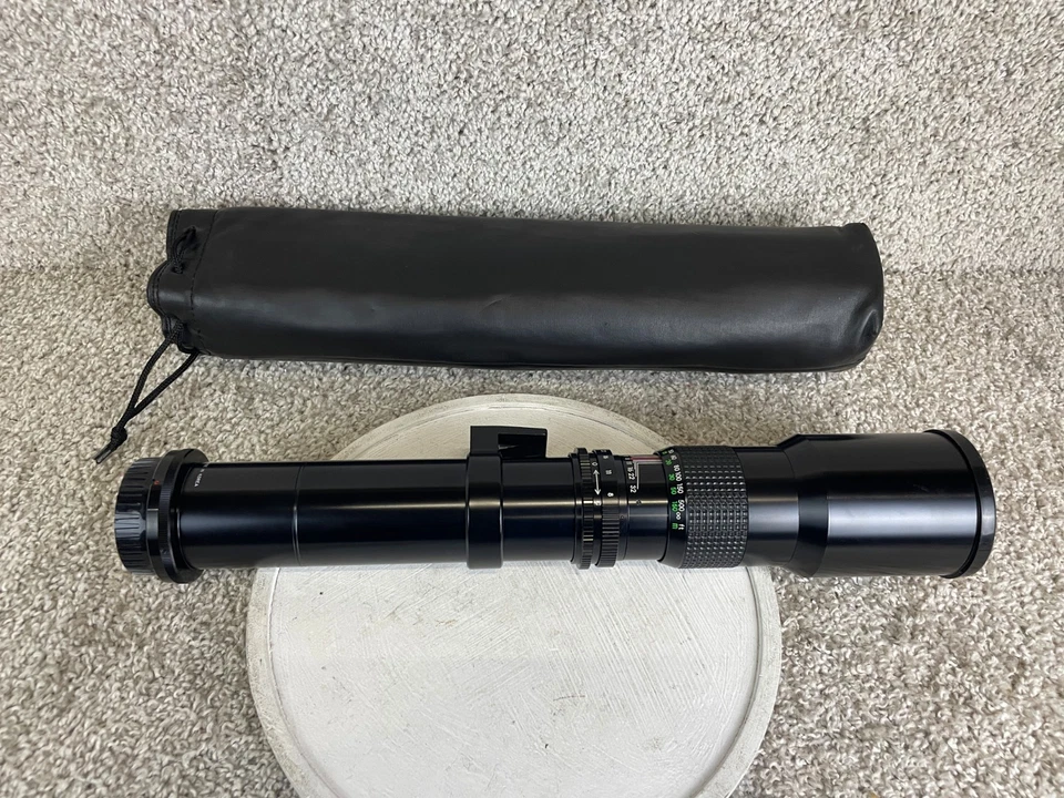 Lente súper teleobjetivo Quantaray 500 mm f/8 montura en T convertidor 2X 916265 Foto 1 de 4