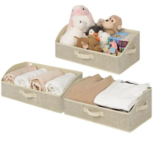 Storage Baskets for Shelves Closet Organizer Bin and Clothes Storage Bins Tra... - Picture 1 of 7