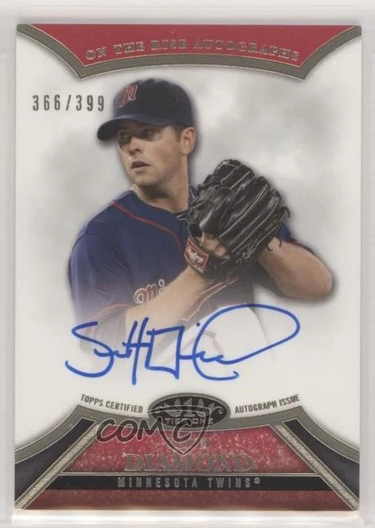 2013 Topps Tier One On the Rise Auto /399 Scott Diamond #ORA-SD1 Auto - Image 1 of 2