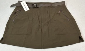 Outdoor Voices Rectrek Gürtel Nylon Minirock Medium Taschen Wandern Stretch Neu - Bild 1 von 6