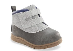 Carter’s Just One You Boys Gray Jodie Boots Shoes Size 3 - Picture 1 of 5