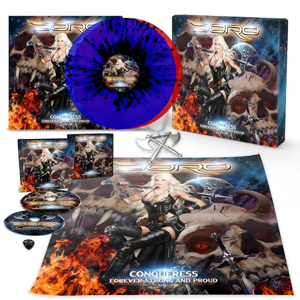 Doro Conqueress - Forever Strong and Proud (CD) Box set with LP - Bild 1 von 1