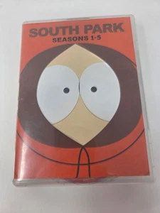 South Park Seasons 1-5 Animated Series Multi-Disc Set with Character Art - Picture 1 of 10