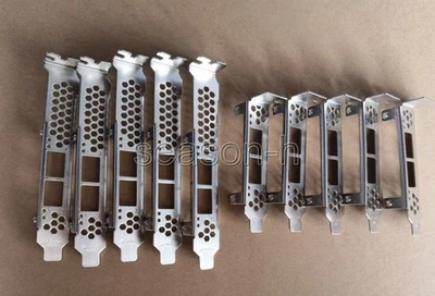 5PCS Full+Low Height Bracket SolarFlare X2522 PLUS 10/25G SFP28 X2522 SFN8522 - Image 1 of 2