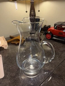 Vintage Princess House Heritage Crystal 10" Pitcher with Ice Lip - Picture 1 of 11