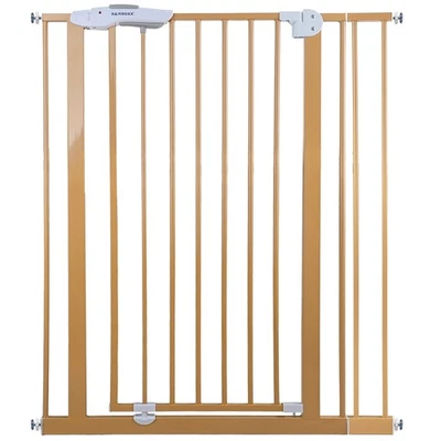 Absperrgitter Treppenschutzgitter beige für für 85-95cm Durchgang 110cm Hoch  - Bild 1 von 4