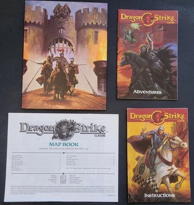 Dragon Strike Game: Map Book / Instructions & Adventure Manuals / Screen - Image 1 of 4