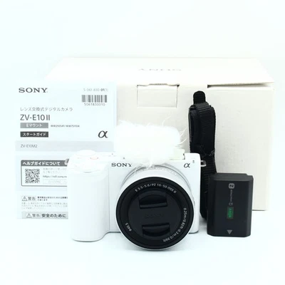 "Near Mint" Sony ZV-E10 II 26MP 4K Digital Camera with 16-50mm English OK #11016 - Image 1 of 4