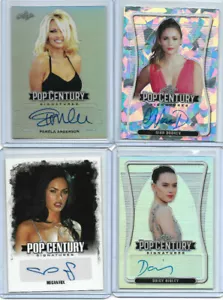 Pop Century - Autograph & Costume Relic Card Selection NM Leaf - Picture 1 of 49