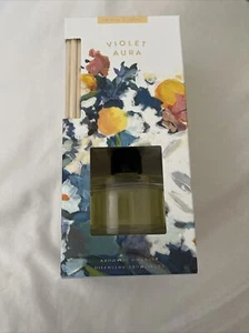 Good Natured Soy Reed Diffuser Anthroplogie Violet Aura NEW - Picture 1 of 1