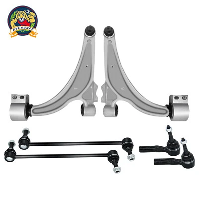 6Pcs Front Control Arms Ball Joints Sway Bar Tie Rod for 2011-2015 Chevy Cruze - Image 1 of 4