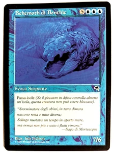Magic the Gathering BENTHIC BEHEMOUTH (Behemoth de Benthic) Italian Tempest 2007 - Picture 1 of 1