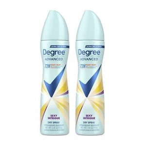 Degree Advanced LongLasting Antiperspirant Deodorant Dry Spray Sexy Intrigue 3.8 - Picture 1 of 3