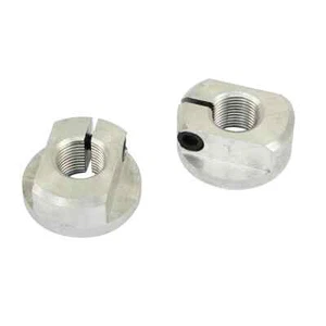 Billet Spindle Nuts, Fits King Pin & Combo Spindles, Pair Dunebuggy & VW - Picture 1 of 1