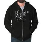Buffalo, NY Is The New schwarz lustig humorvoll T-Shirt Geschenkideen Reißverschluss Hoodie