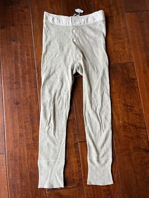 复古 40 年代男式军用羊毛棉纽扣前 1942 年约翰长裤 28 码二战 — 第 1/4 张图片